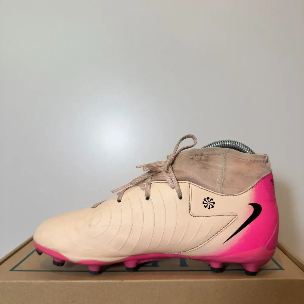 Nike Jr Phantom Luna II Academy Youth 5 Crimson Pink Soccer Cleats Football Shoe